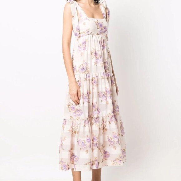 SOLD Zimmermann Rosa Striped Picnic Dress - Picture 4 of 15